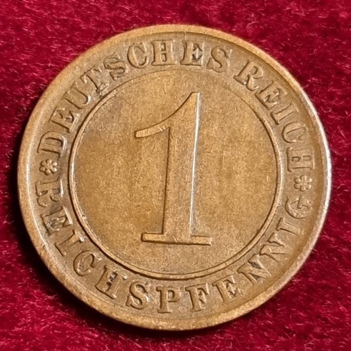 1483(4) 1 Reichspfennig (Weimarer Republik) 1925/A in ss ....................... von Berlin_coins