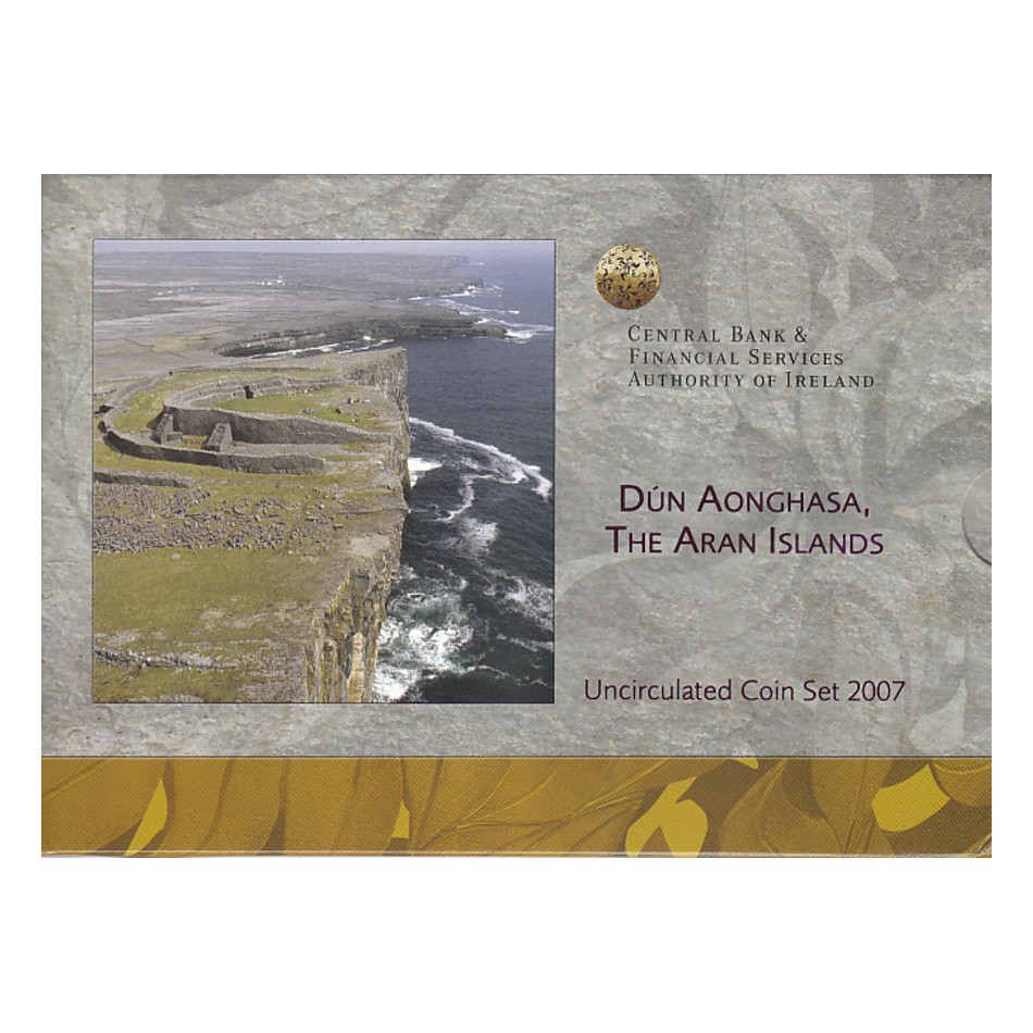  Offiz. Euo-KMS Irland *Dùn Aonghasa auf Inis Mor* 2007 nur 20.000St!   