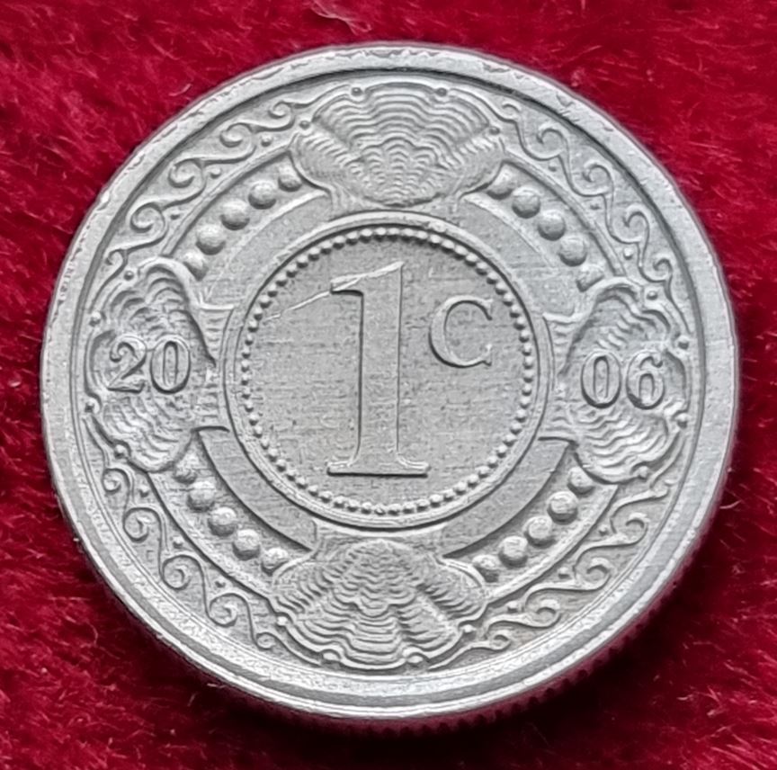  11319(4) 1 Cent (Niederländische Antillen) 2006 in UNC- .......................... von Berlin_coins   