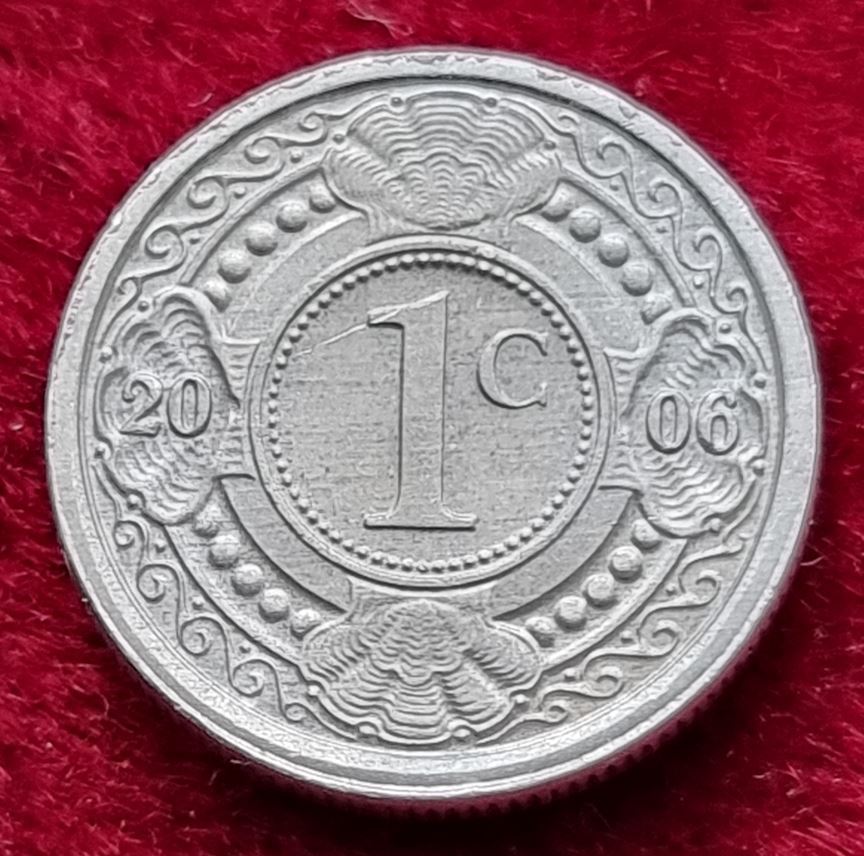 11319(4) 1 Cent (Niederländische Antillen) 2006 in UNC- .......................... von Berlin_coins