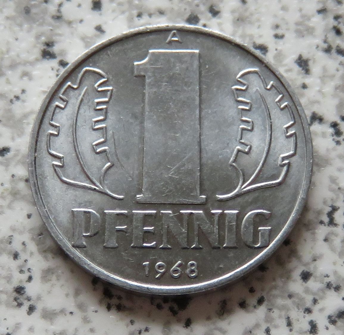  DDR 1 Pfennig 1968, besser   