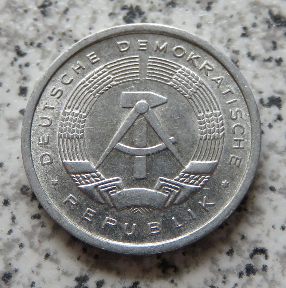  DDR 1 Pfennig 1982, Erhaltung   