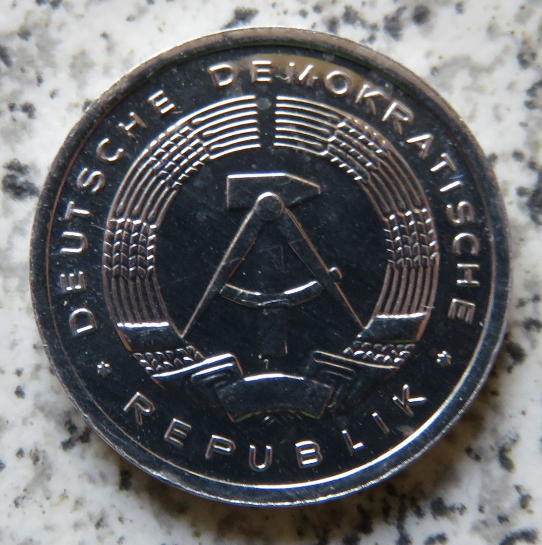  DDR 1 Pfennig 1983, Export   