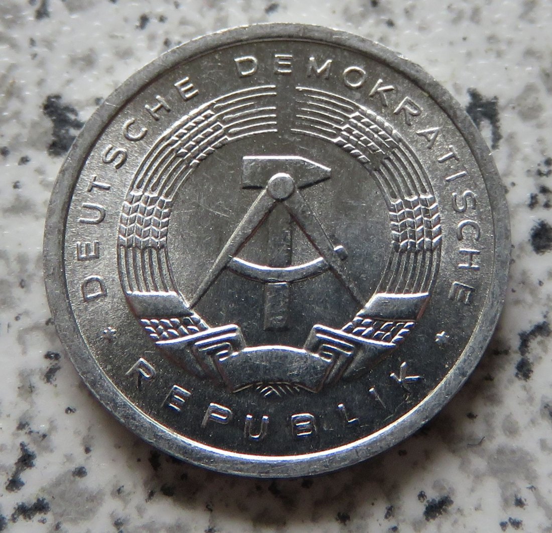  DDR 1 Pfennig 1983, Erhaltung   