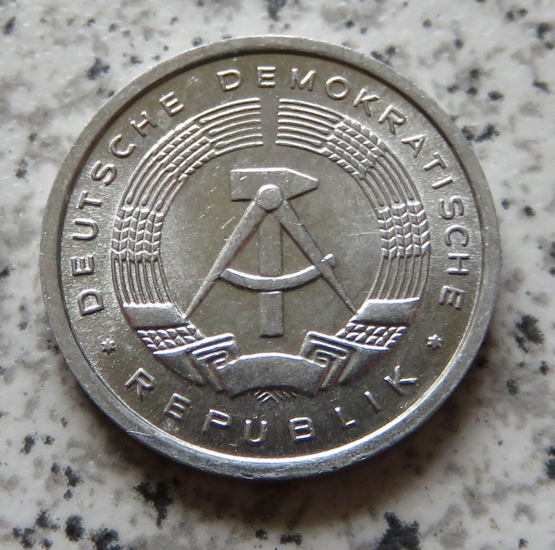  DDR 1 Pfennig 1985, Erhaltung   