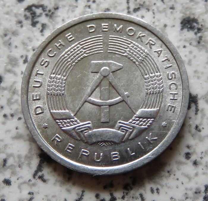  DDR 1 Pfennig 1986, besser   