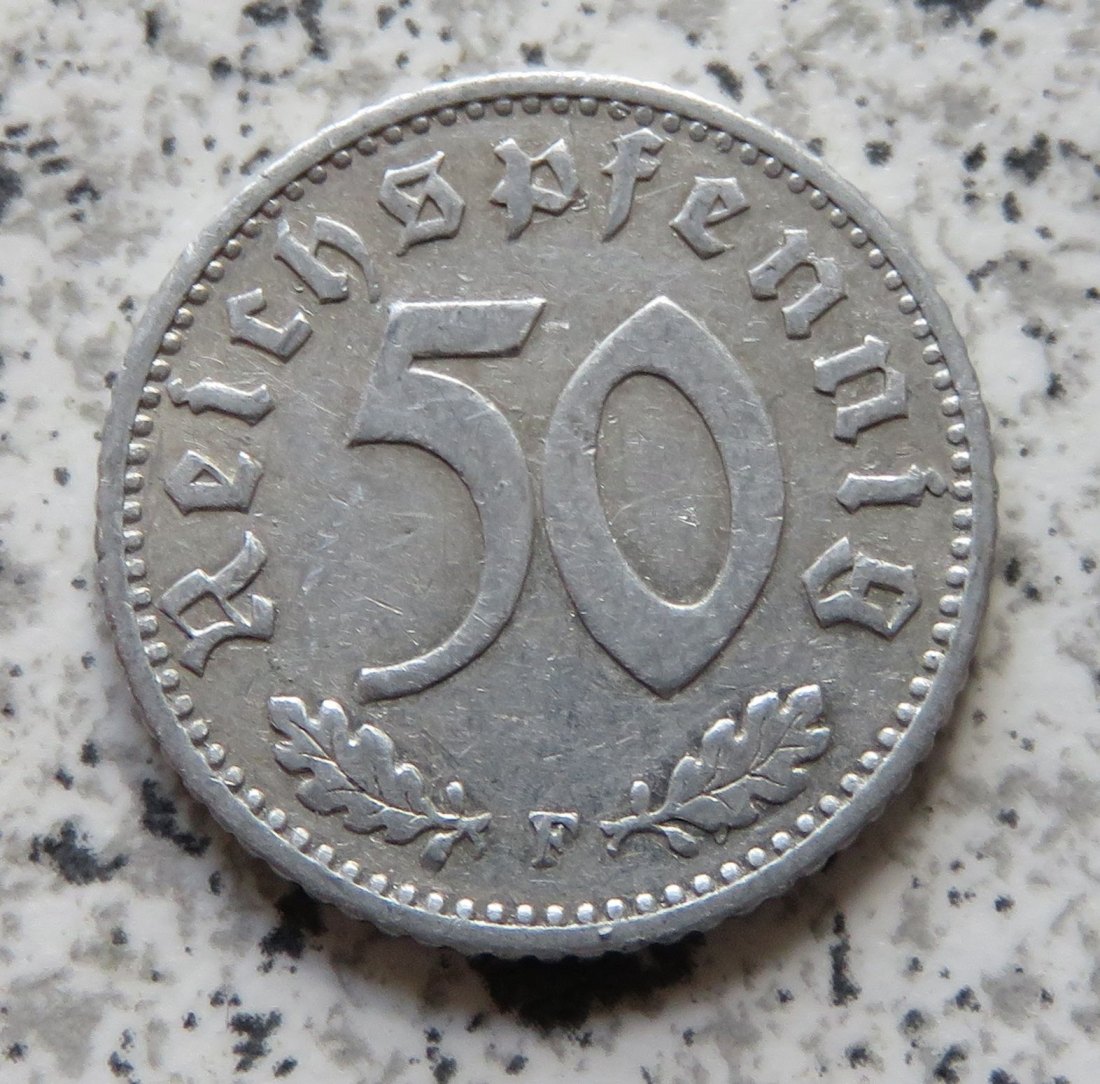  Drittes Reich 50 Reichspfennig 1940 F   