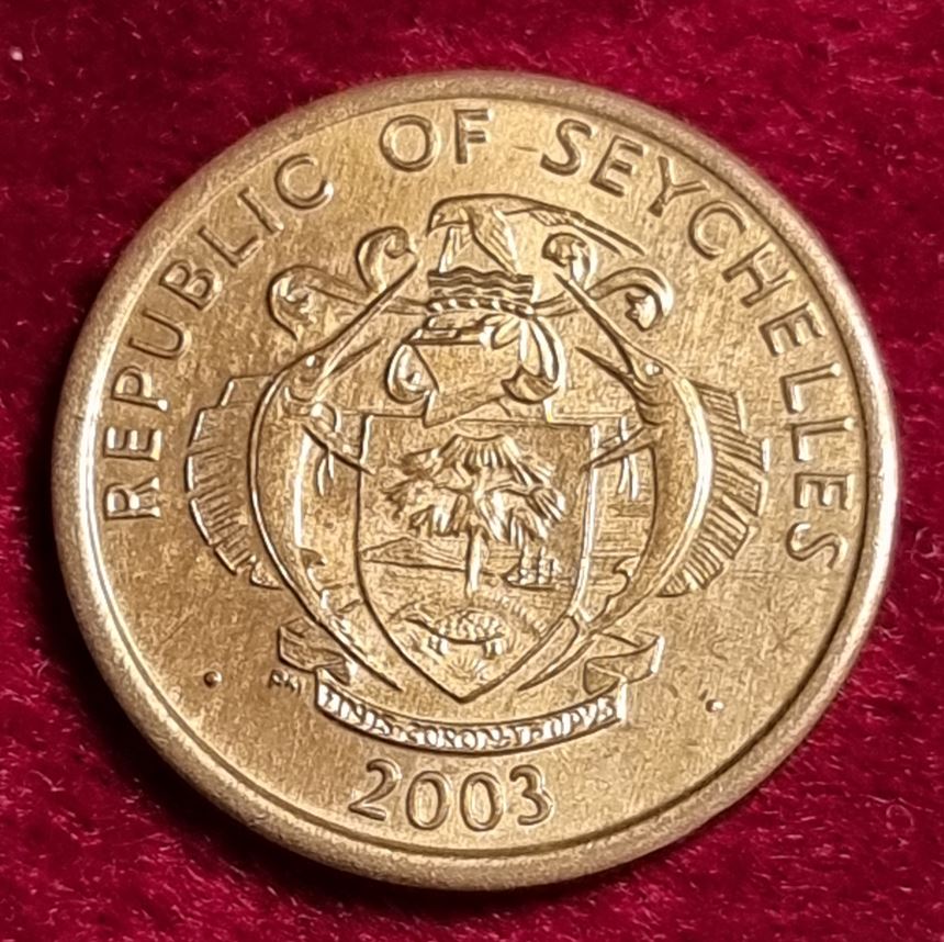 10432(10) 10 Cents (Seychellen) 2003 in unc- ...................................... von Berlin_coins   