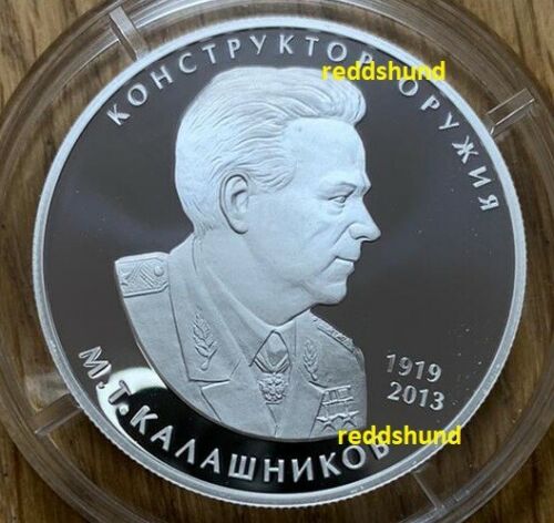  100 Geburtstag des M.T. Kalshnikov  2 Rubel 2019  Russland   