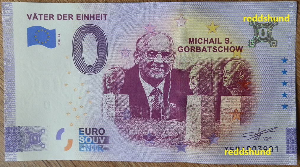  Michail S. Gorbatschov   0 Euro 2020   