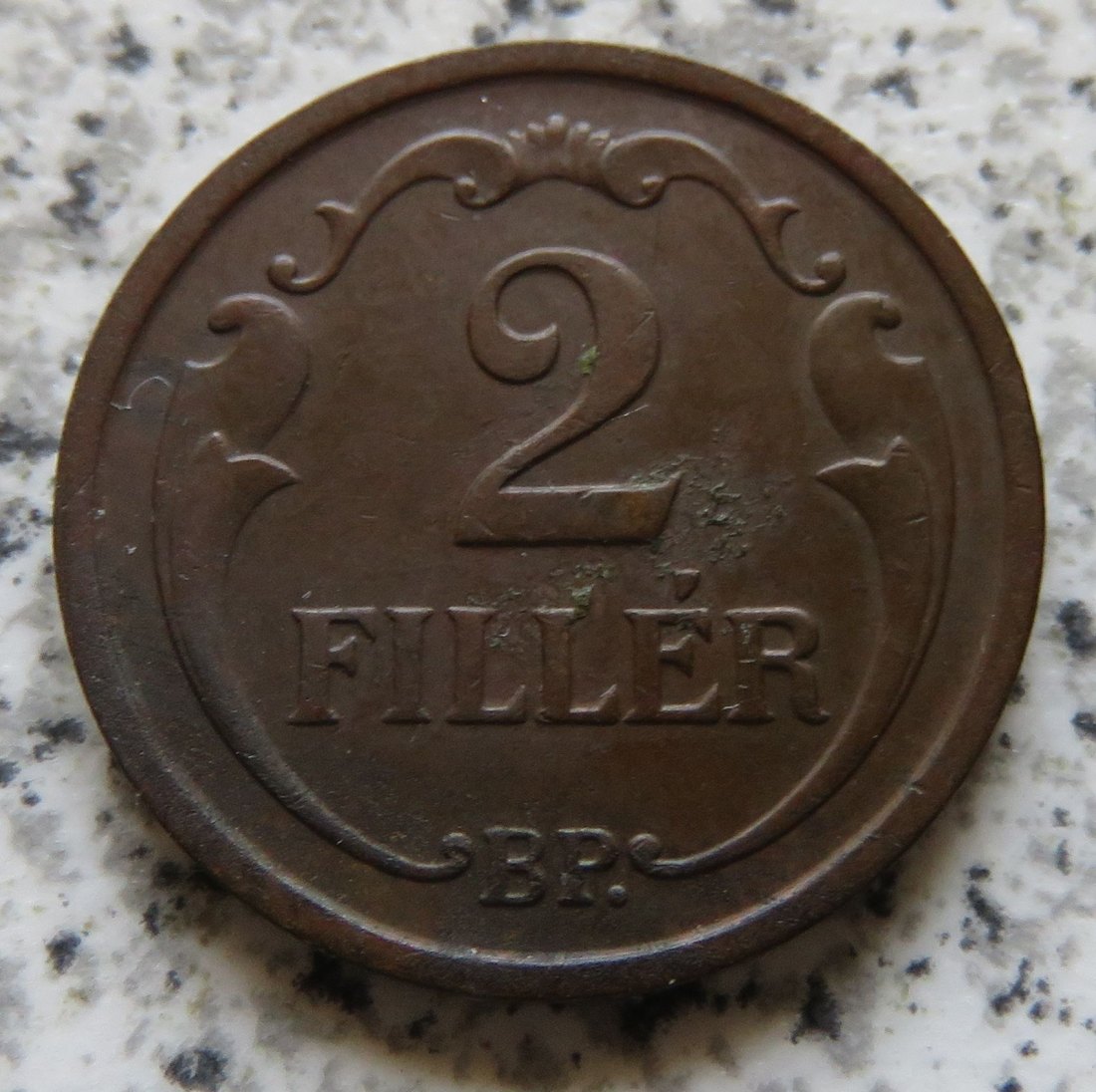  Ungarn 2 Filler 1938   