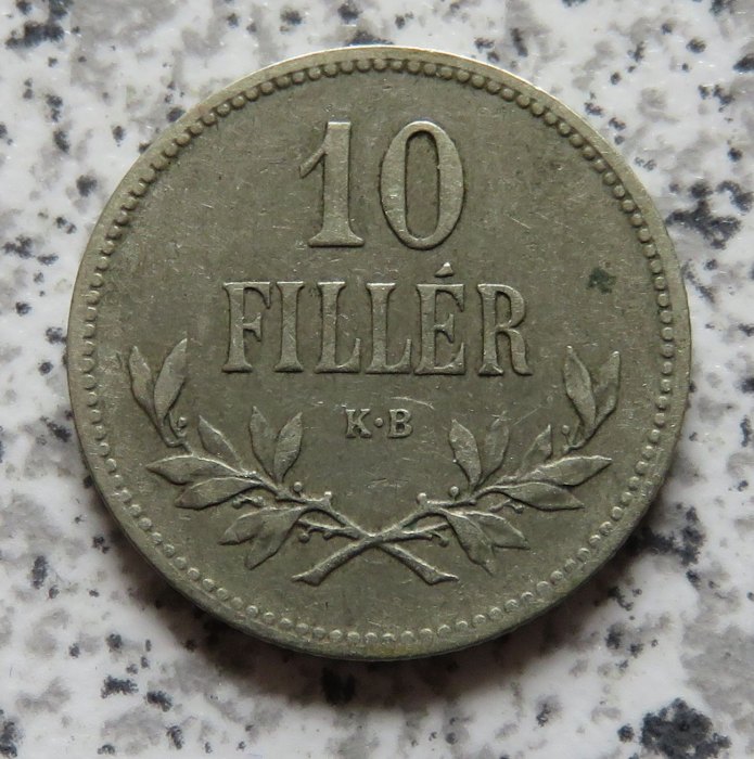  Ungarn 10 Filler 1915 (2)   