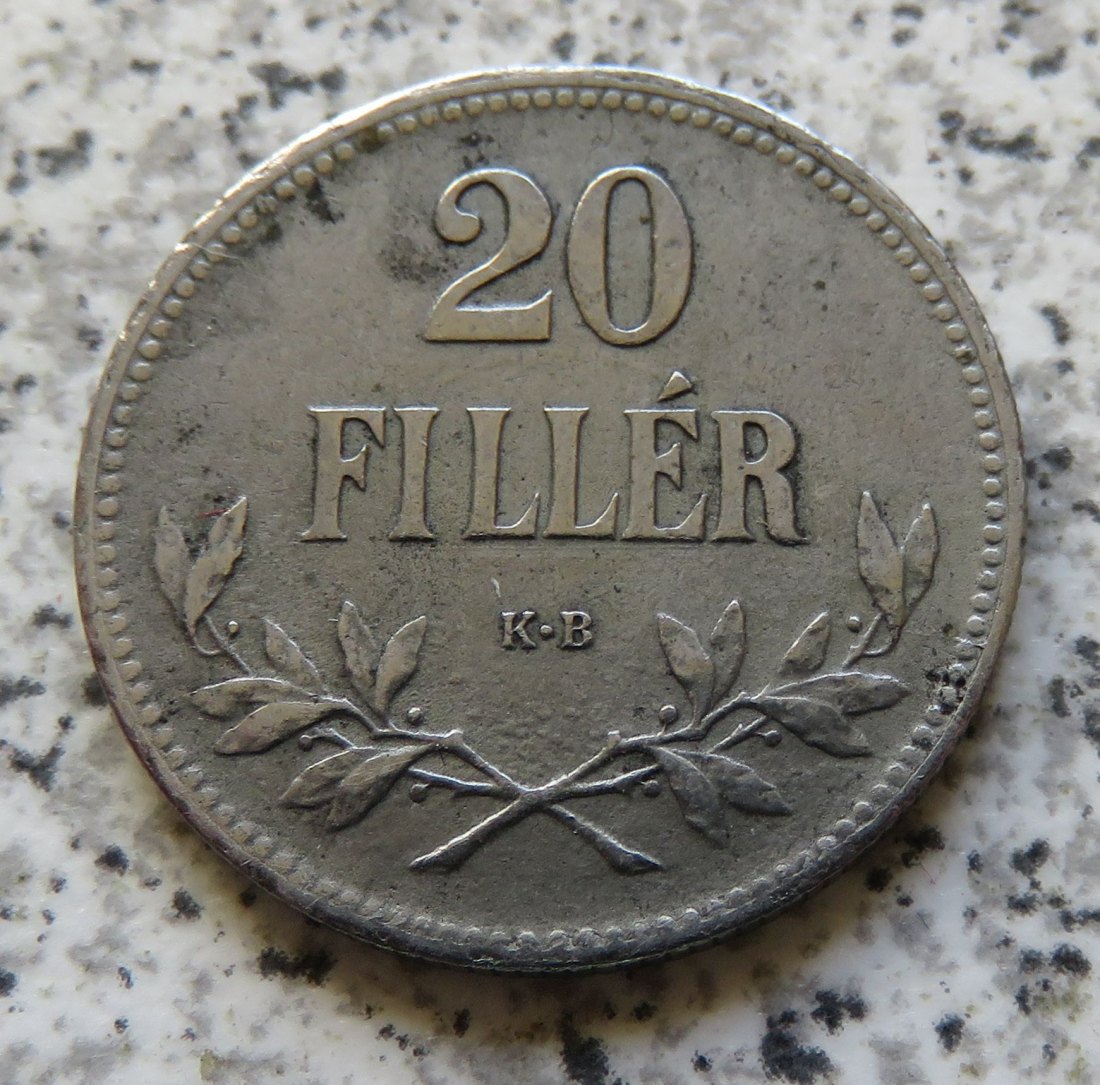  Ungarn 20 Filler 1916 (2)   