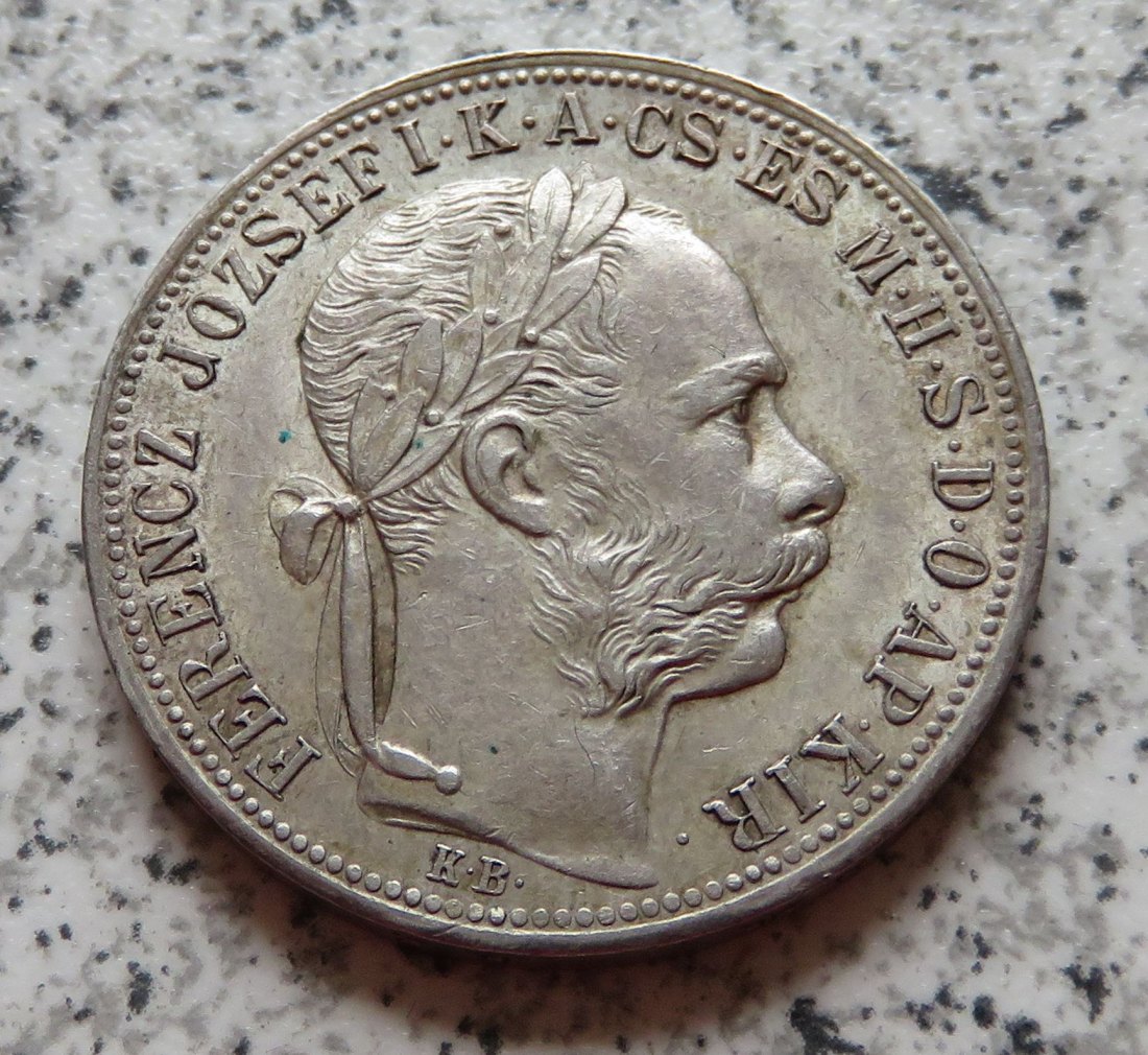  Ungarn 1 Forint 1887   