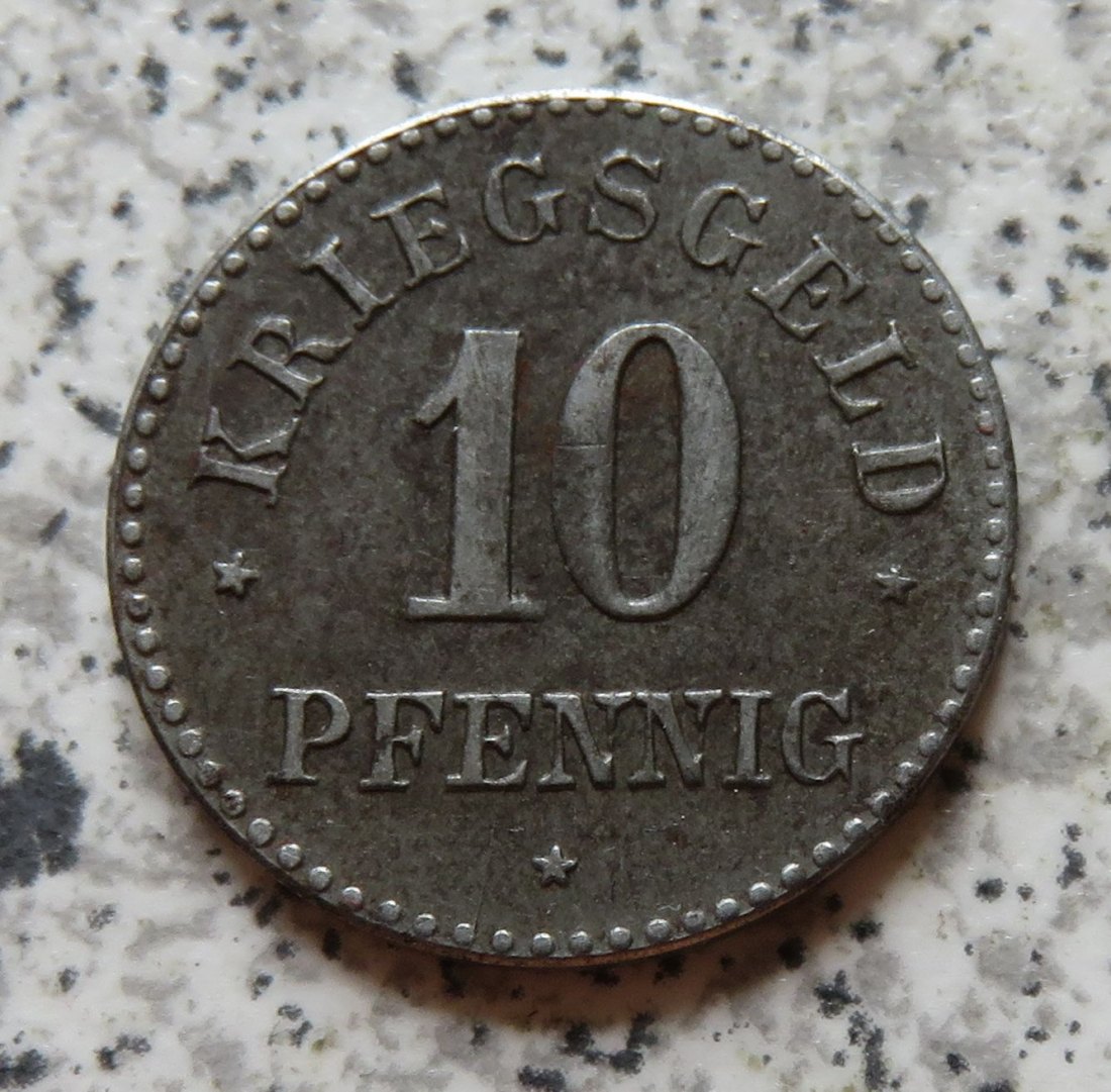  Gross-Salze 10 Pfennig 1918   