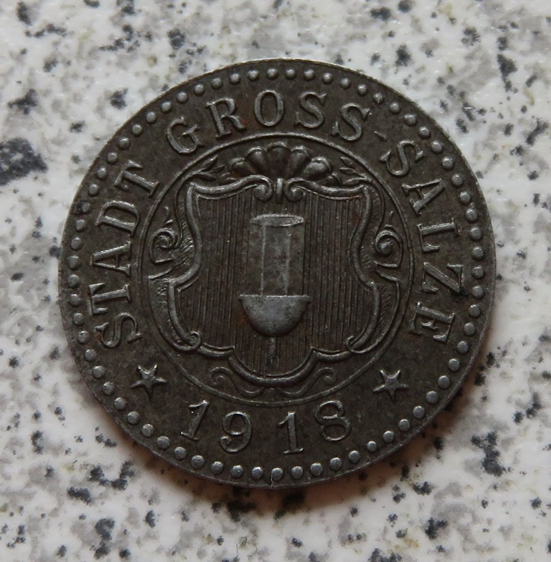  Gross-Salze 10 Pfennig 1918   