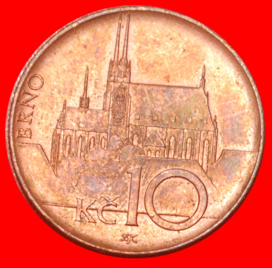  * BRNO  (1993-2022)★ CZECH REPUBLIC ★ 10 KORUN 2010! UNC! LOW START ★ NO RESERVE!   