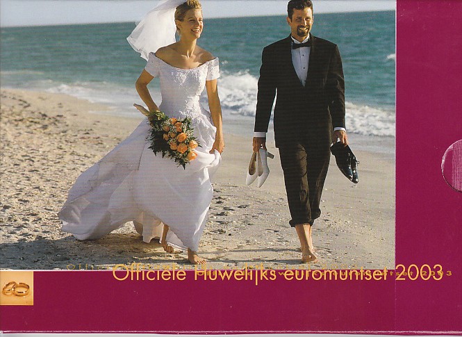  Offiz Sonder-KMS Niederlande *Hochzeitssatz* 2003 nur 15.000St!   