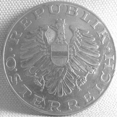  Österreich, 10 Schilling 1974, CuNi   