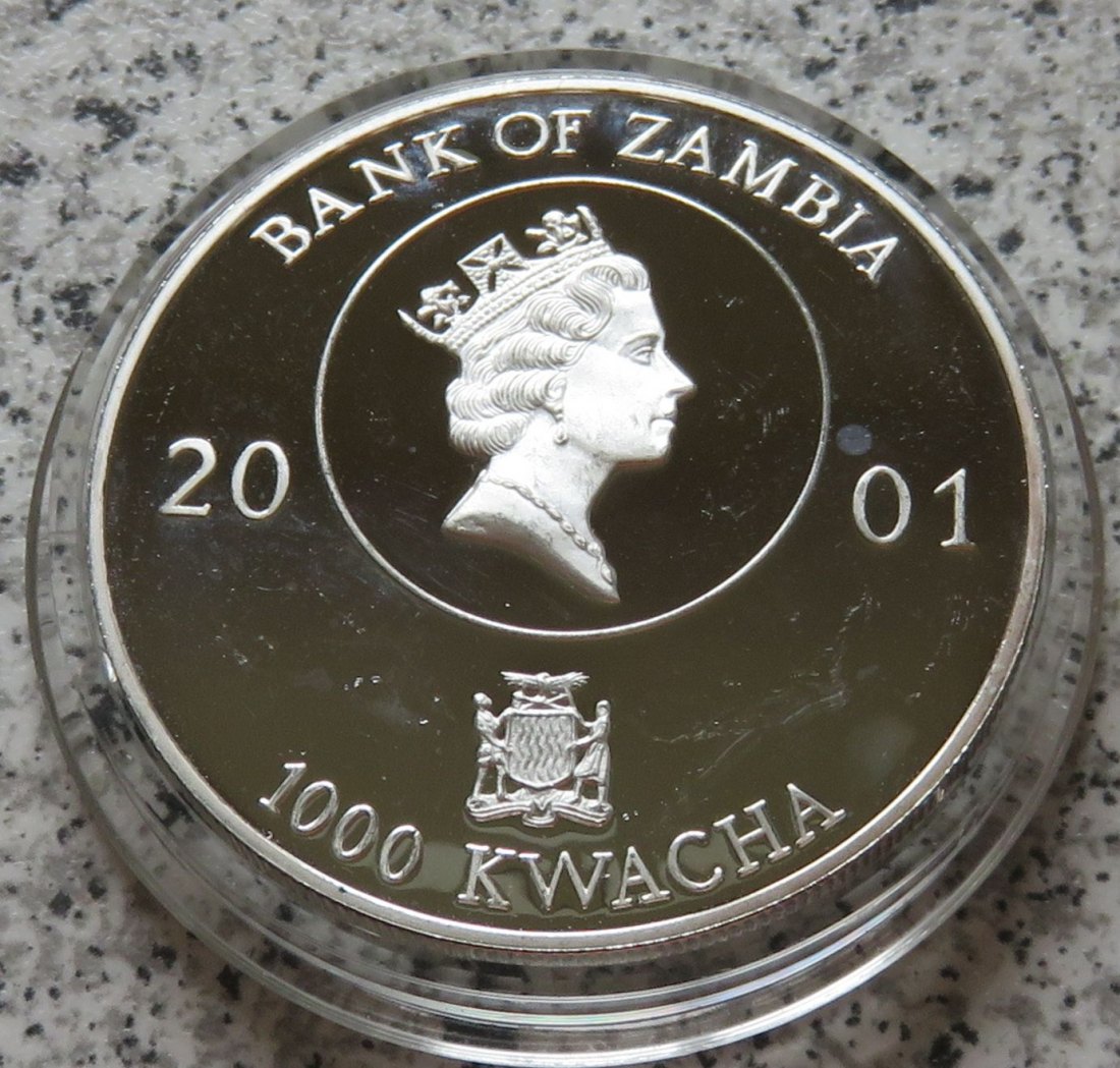  Sambia 1000 Kwacha 2001   