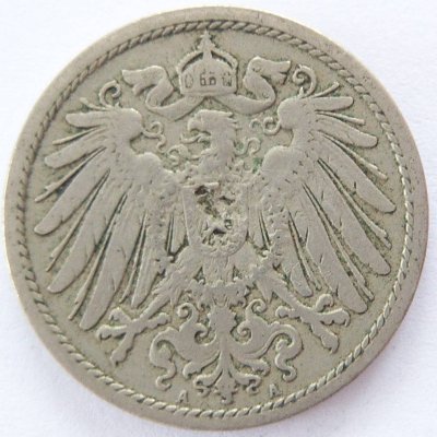  Deutsches Reich 10 Pfennig 1901 A K-N s   