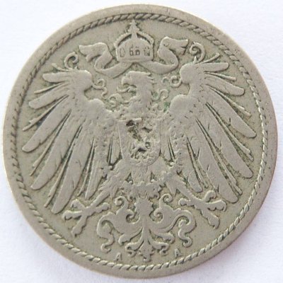 Deutsches Reich 10 Pfennig 1901 A K-N s   