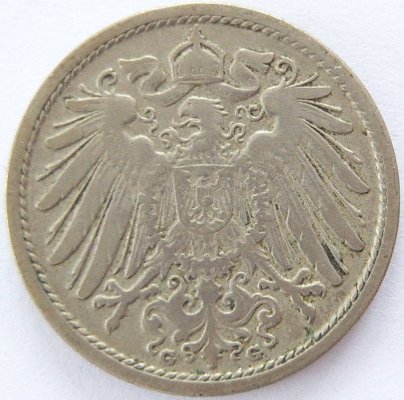  Deutsches Reich 10 Pfennig 1901 G K-N s-ss   