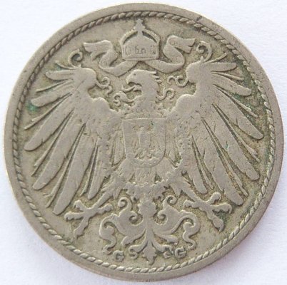 Deutsches Reich 10 Pfennig 1901 G K-N s   