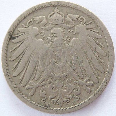  Deutsches Reich 10 Pfennig 1901 J K-N s+   