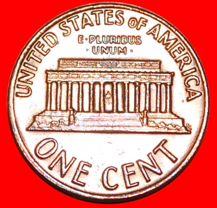  * MEMORIAL (1959-1982): USA ★ 1 CENT 1969 MINT LUSTRE! LINCOLN (1809-1865) LOW START ★ NO RESERVE!   