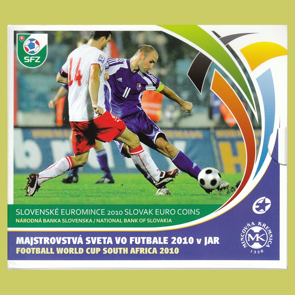  Offiz. Euro-KMS Slowakei *XIX. Fußball-WM in Südafrika* 2010 6M nur in den offiz. Foldern   