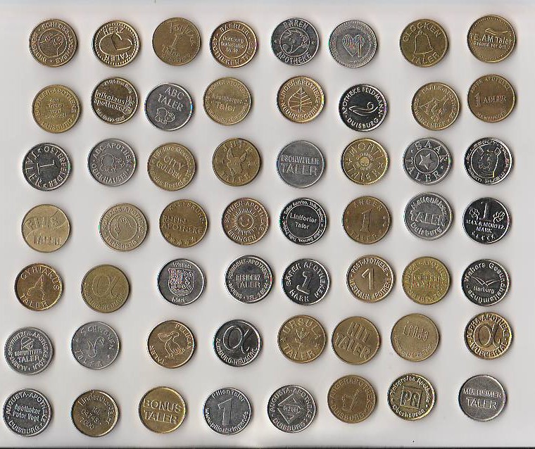 56 Apotheken Taler Siehe Scan ( M711 )