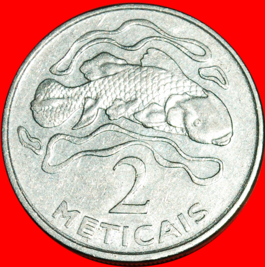  * FISH: MOZAMBIQUE ★ 2 METICAIS 2006! LOW START ★ NO RESERVE!   