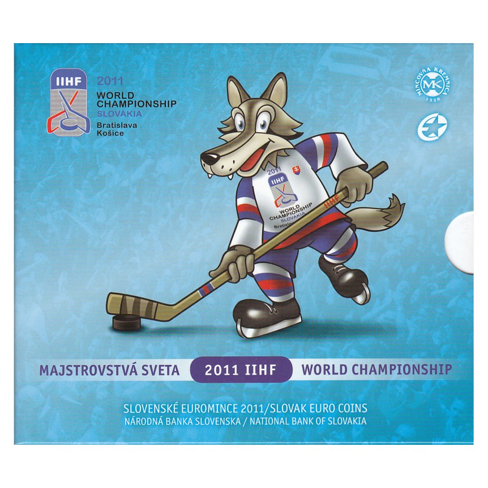  Offiz KMS Slowakei *75. Eishockey-WM der Herren* 2011 5M nur im Folder nur 25.000St!   