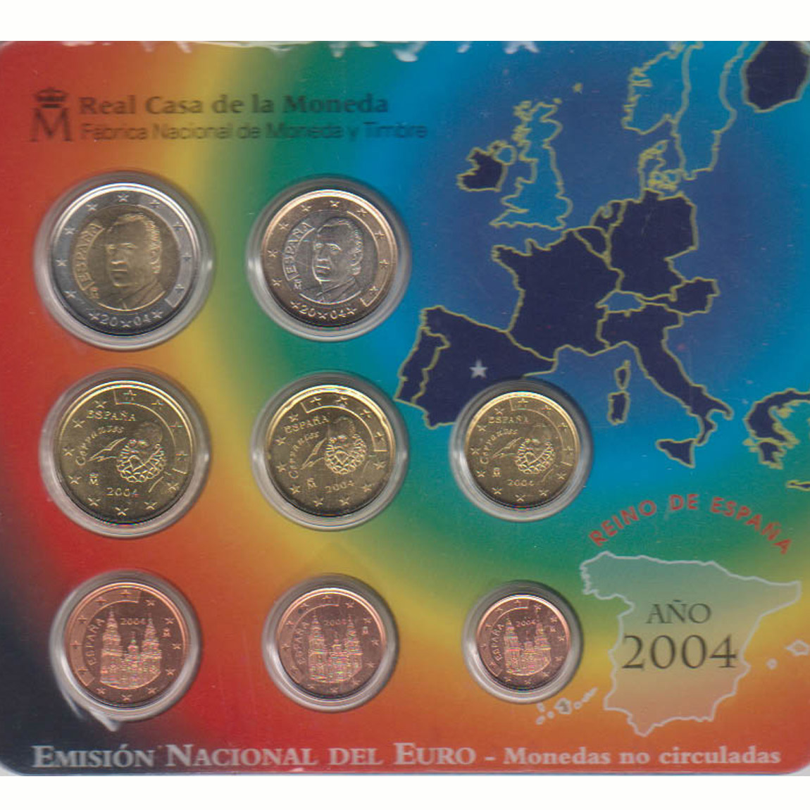  Offizieller Euro-KMS Spanien 2004   