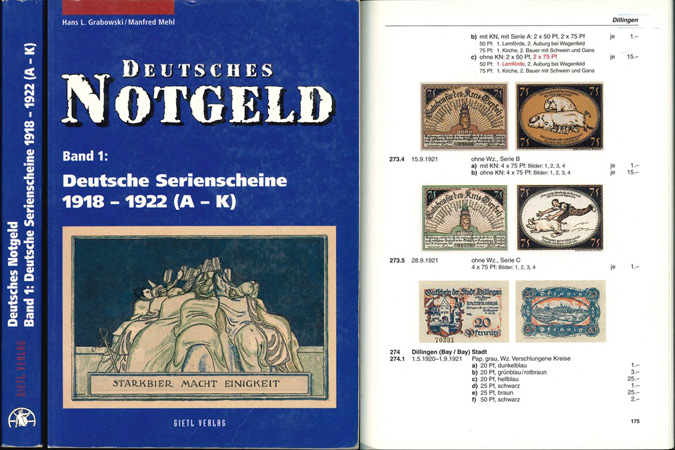  Grabowski, H.-J./M. Mehl; Deutsches Notgeld; Band 1: Deutsche Serienscheine 1918-1922(A-K)   