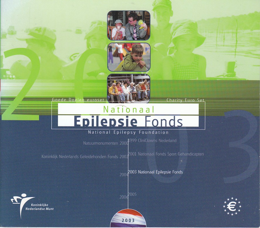  Offiz. Euro-KMS Niederlande *Gute Taten - Epilepsiefonds* 2003   