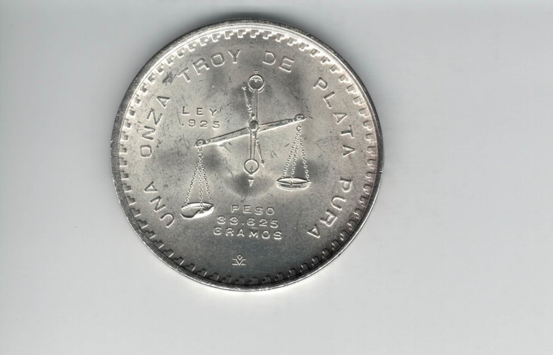  1 Oz Peso 1979 925/33,6 Silbermünze Mexiko Spittalgold9800 (00   