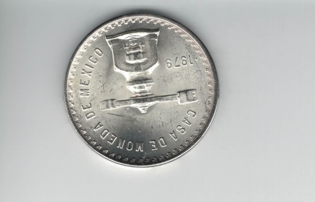  1 Oz Peso 1979 925/33,6 Silbermünze Mexiko Spittalgold9800 (00   