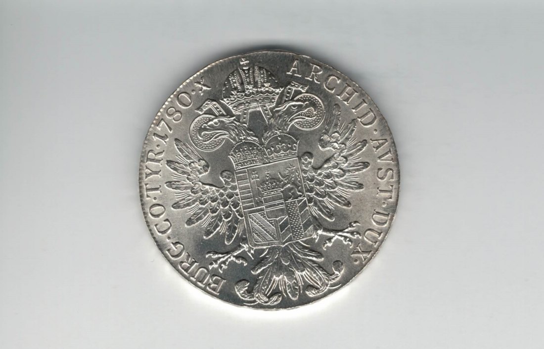  Maria Theresia Taler NP 1780 Ag 23,39g fein silber Österreich Spittalgold9800 (1917)   