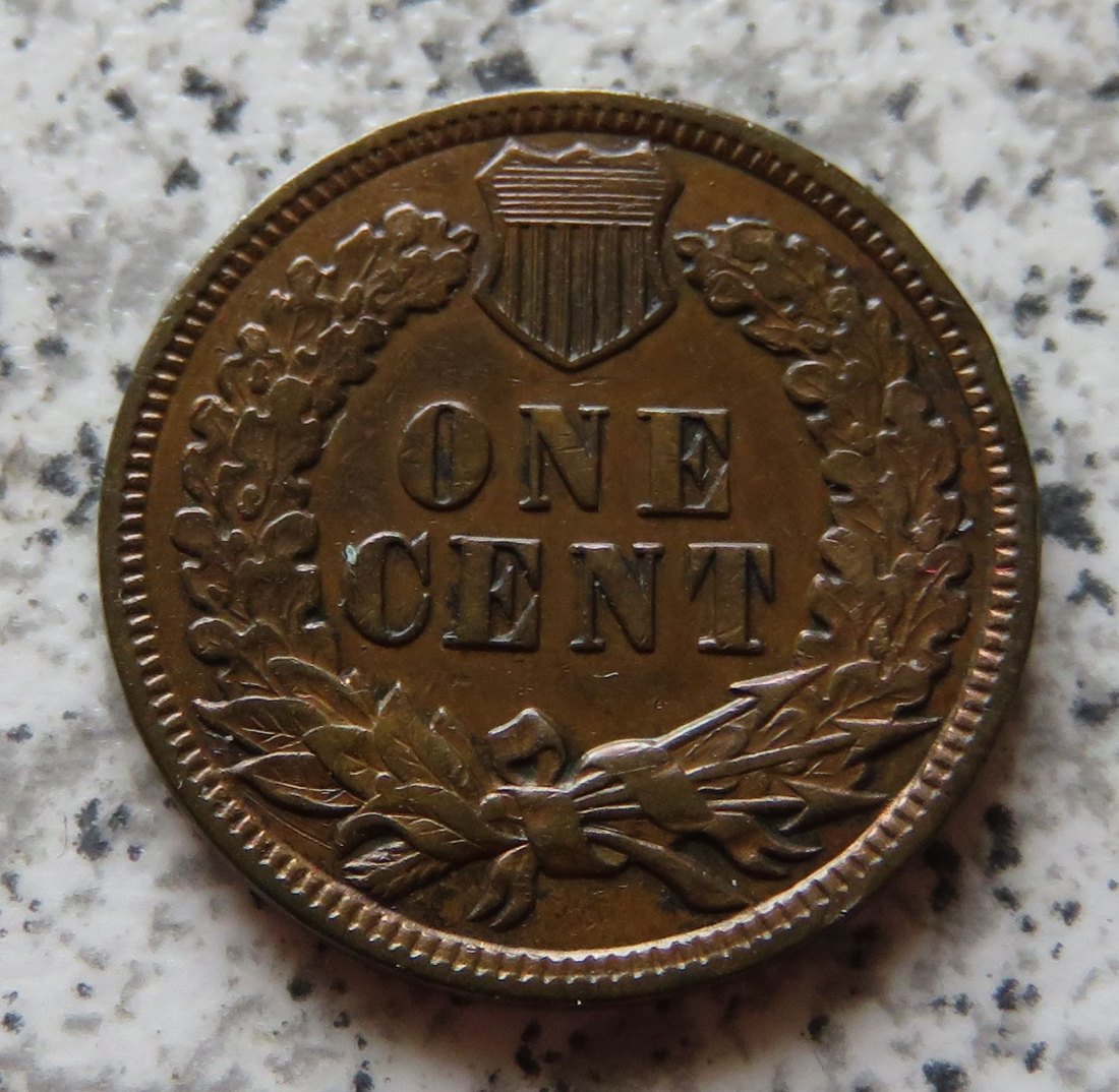  USA Indian Head Cent 1881, Erhaltung!   