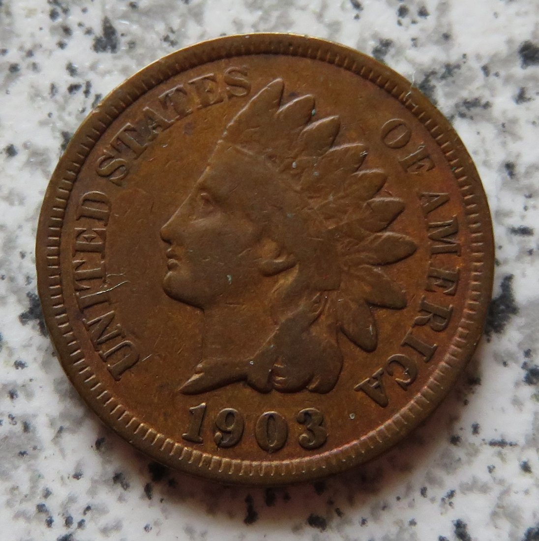  USA Indian Head Cent 1903   