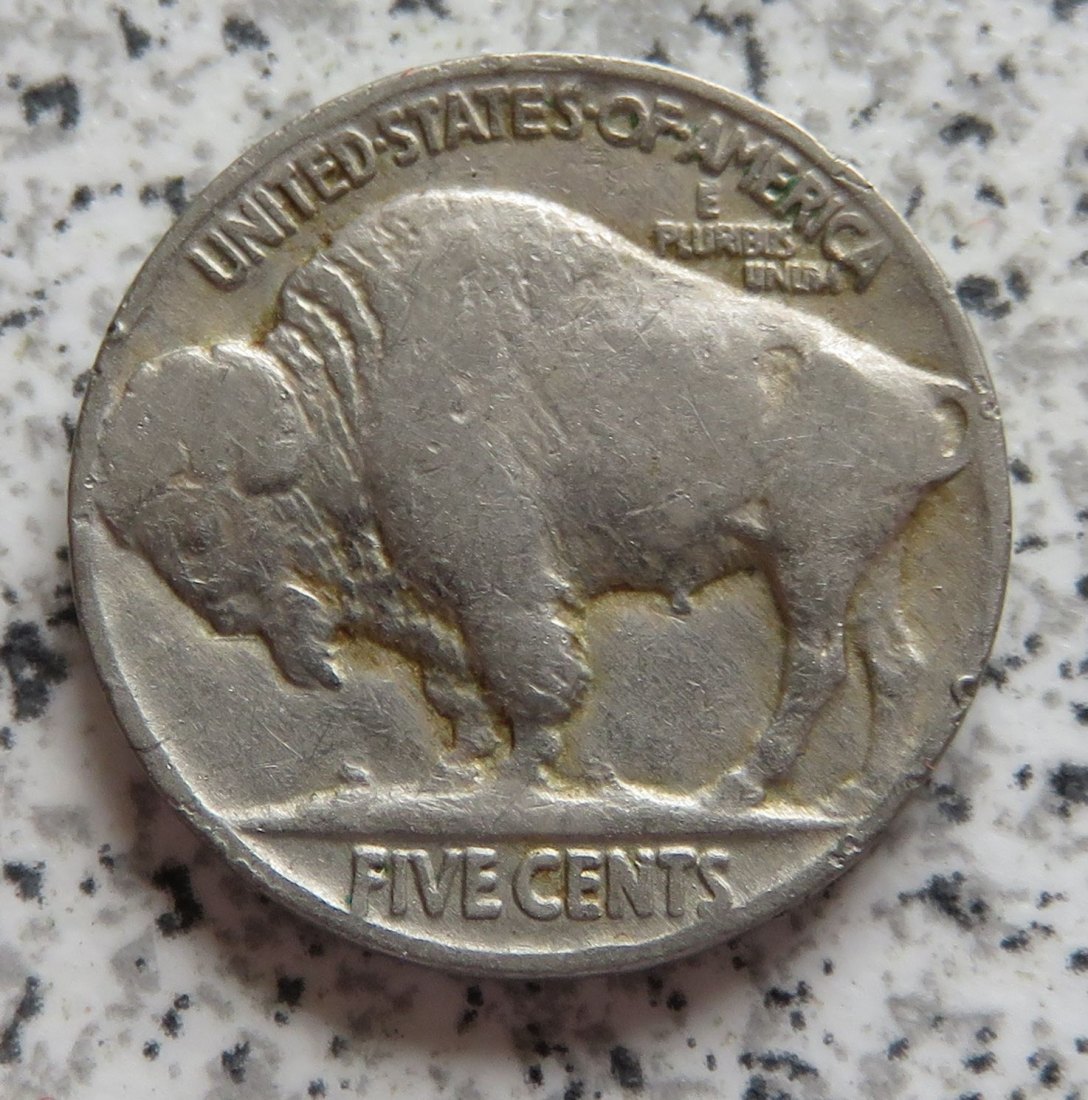  USA Buffalo Nickel, 5 Cents 1929   