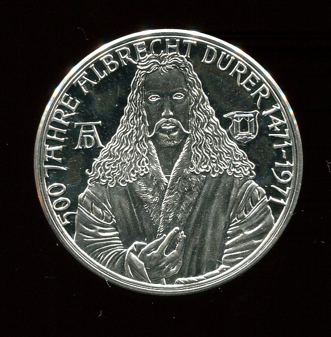  Albrecht Dürer Silbermedaillie 999,9 Ag 15 g PP   