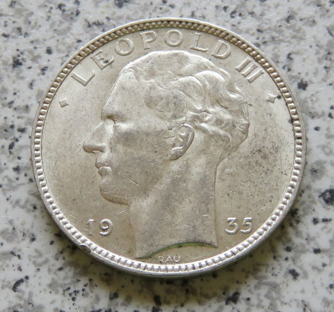  Belgien 20 Francs 1935   
