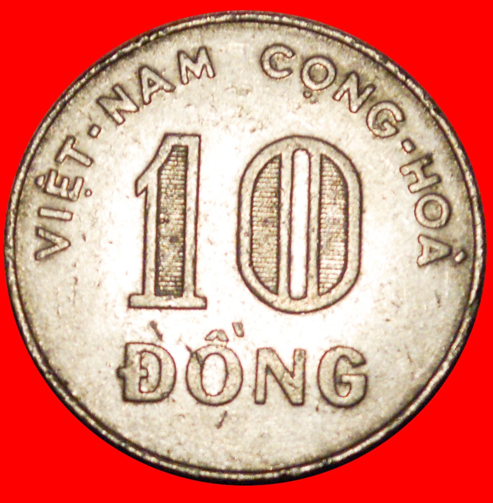  * GROSSBRITANNIEN und DEUTSCHLAND: SÜD-VIETNAM ★ 10 DONG 1970! OHNE VORBEHALT!   