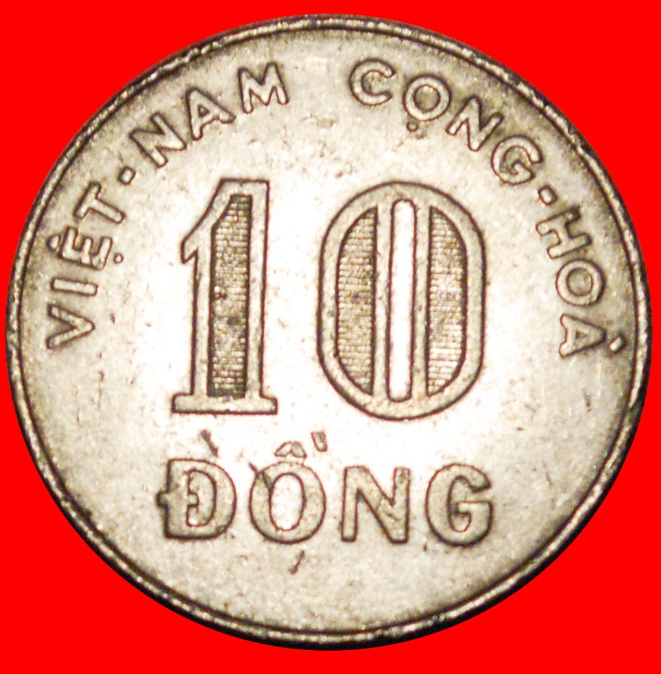 * GROSSBRITANNIEN und DEUTSCHLAND: SÜD-VIETNAM ★ 10 DONG 1970! OHNE VORBEHALT!