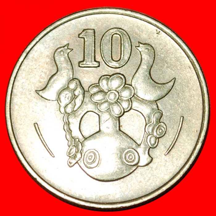  * VASE WITH BIRDS (1983-2004): CYPRUS ★ 10 CENTS 1994! GREAT BRITAIN!  LOW START ★ NO RESERVE!   