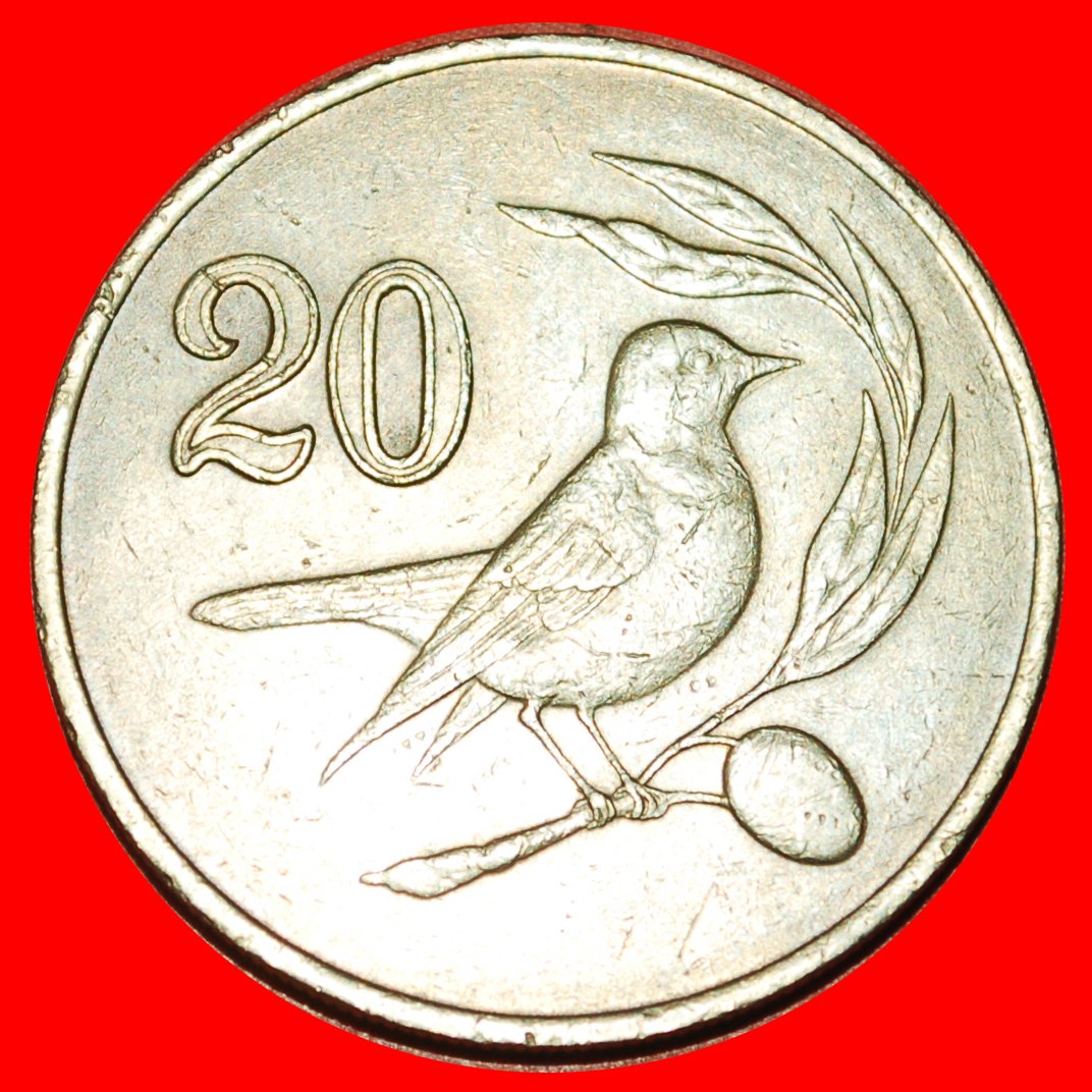 * VÖGEL (1983-1988): ZYPERN ★ 20 CENTS 1985! GROSSBRITANNIEN! OHNE VORBEHALT!