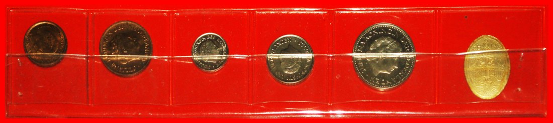  * JULIANA (1948-1980): NETHERLANDS★SELECT MINT SET 1972 (5 COINS) SS4 RARITY!★LOW START★ NO RESERVE!   